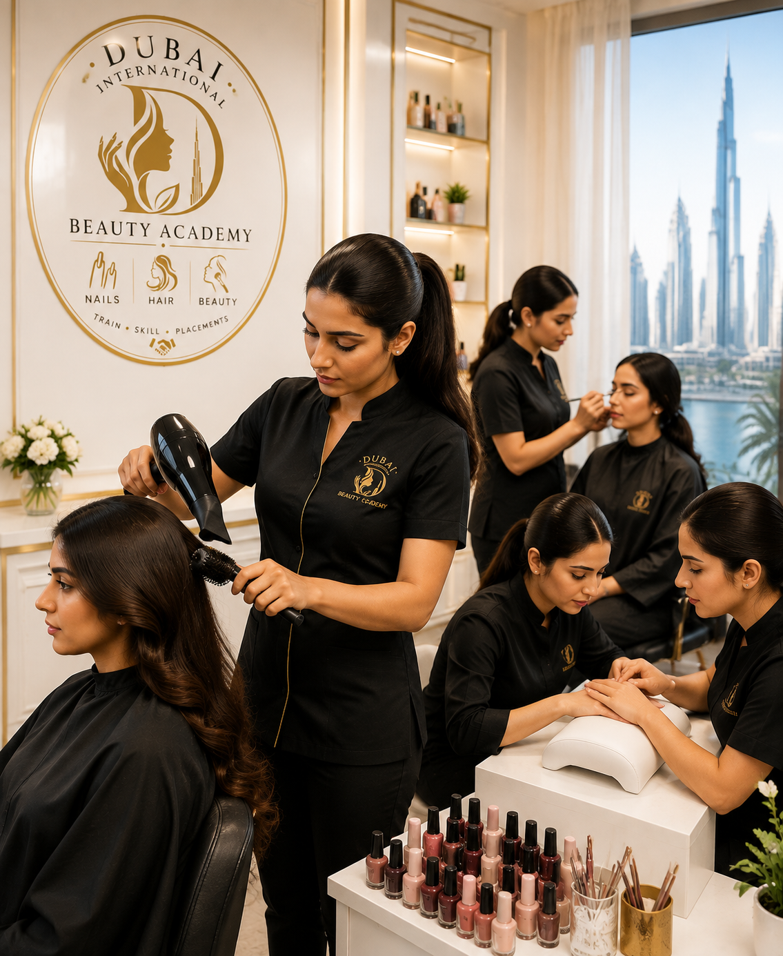 Dubai International Beauty Academy Training Kathmandu