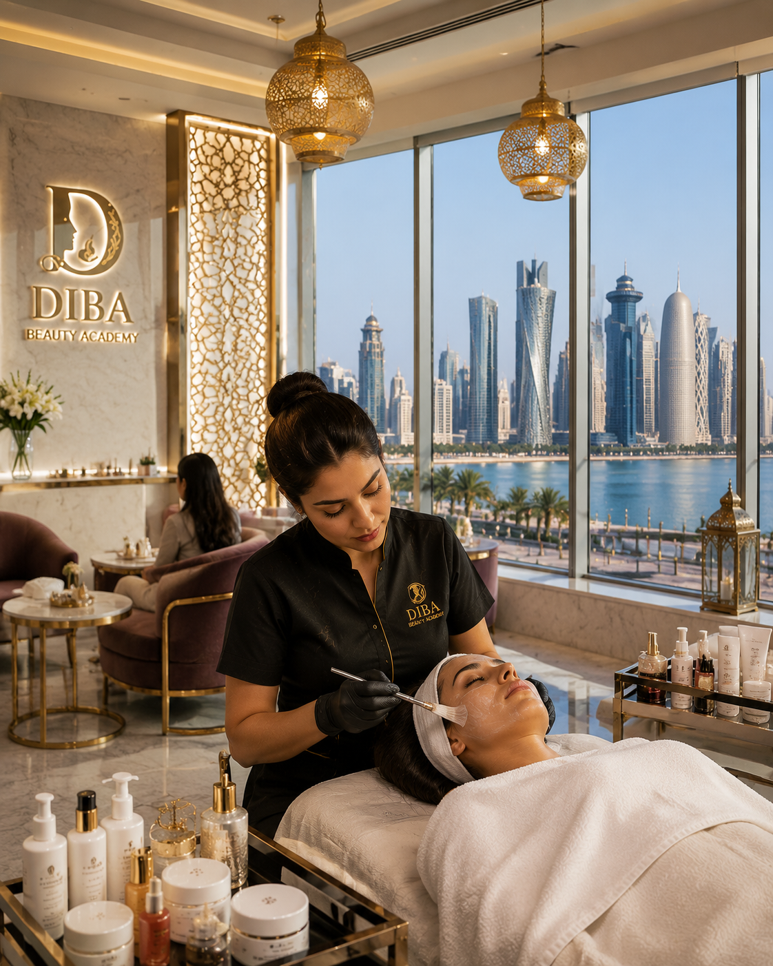 Beauty career opportunities in Qatar for DIBA students